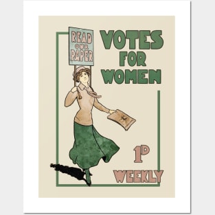 Votes For Women Posters and Art